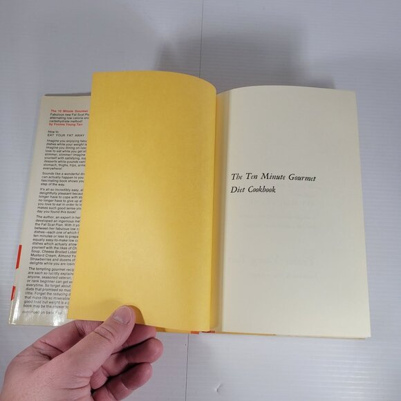 Vintage The 10 Minute Gourmet Diet Cookbook by Yvonne Young Tarr (HC) 1967 - Picture 6 of 9